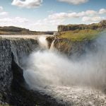 Powerful waterfall Detifoss